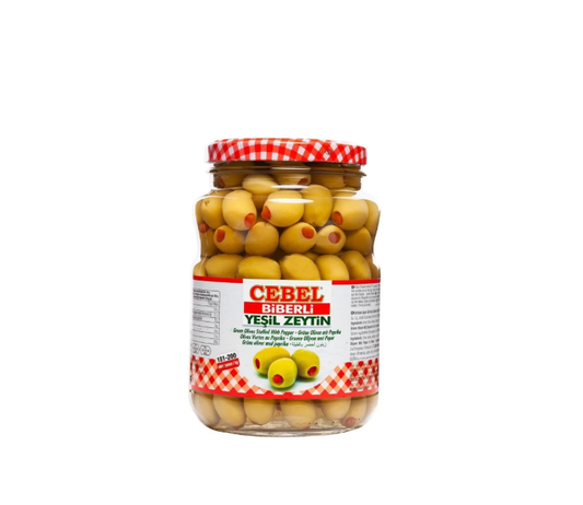 CEBEL YEŞİL ZEYTİN 950GR BİBERLİ PET
