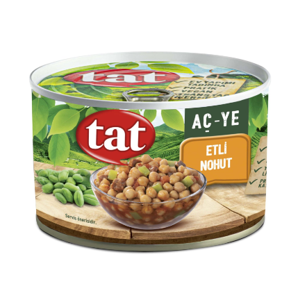 TAT KONSERVE ETLİ NOHUT 400 GR
