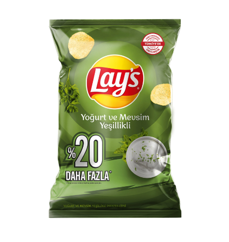 CİPSO PARTİ BOY YOĞURT VE MEVSİM YEŞİLLİKLİ 160 GR