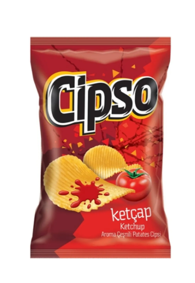 CİPSO PARTİ BOY KETÇAP AROMALI 154 GR