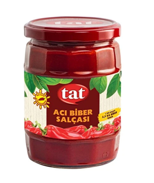 TAT BİBER SALÇASI ACI 550 GR