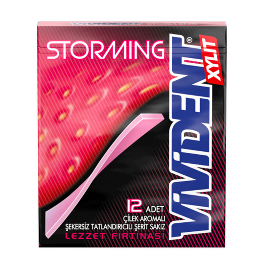 VİVİDENT STORMİNG ÇİLEKLİ