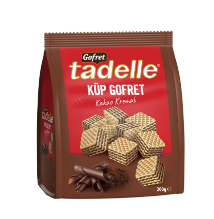 TADELLE KÜP GOFRET KAKAOLU 200 GR