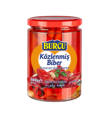 BURCU KÖZLENMİŞ BİBER 560 GR