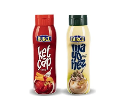 BURCU KETÇAP 550 ML + MAYONEZ 650 ML ACILI