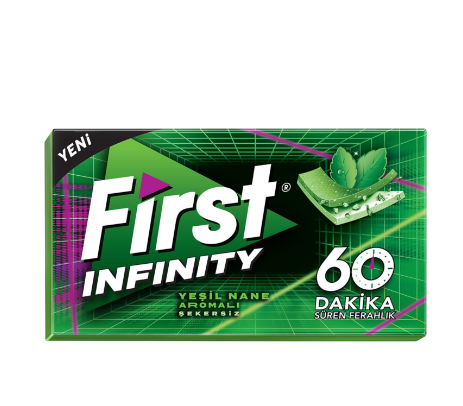 FİRST 60 DAKİKA SAKIZ YEŞİL NANE 27 GR