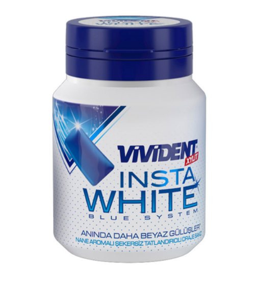 VİVİDENT İNSTA WHİTE SAKIZ 63 GR