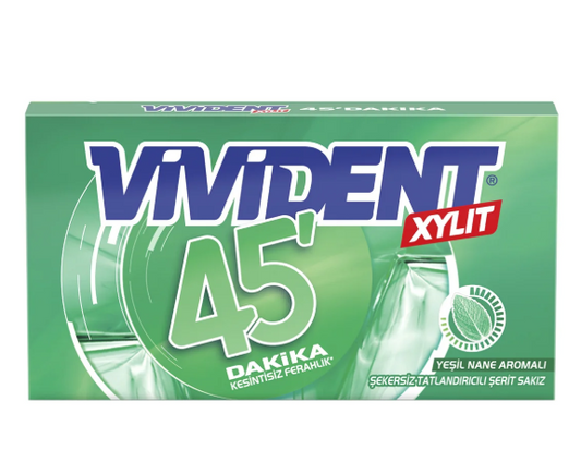 VİVİDENT CEP CÜZDAN YEŞİL NANE