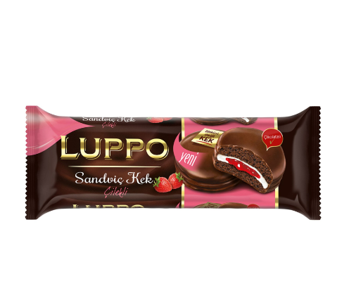 ŞÖLEN LUPPO SANDVİÇ KEK 182 GR ÇİLEKLİ