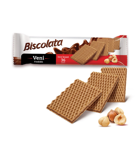 BİSCOLATA VENİ FINDIKLI GOFRET 110 GR