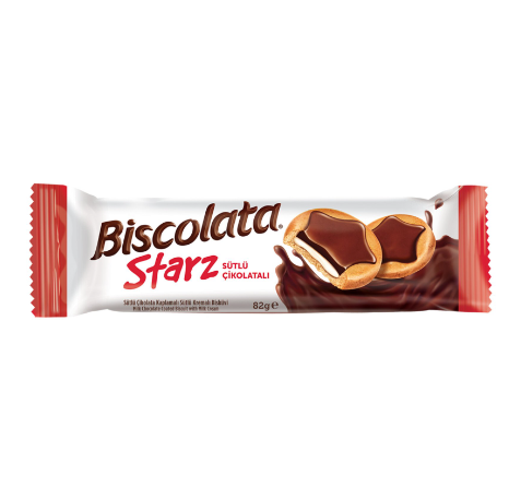 BİSCOLATA STARZ ÇİKOLATALI 82 GR