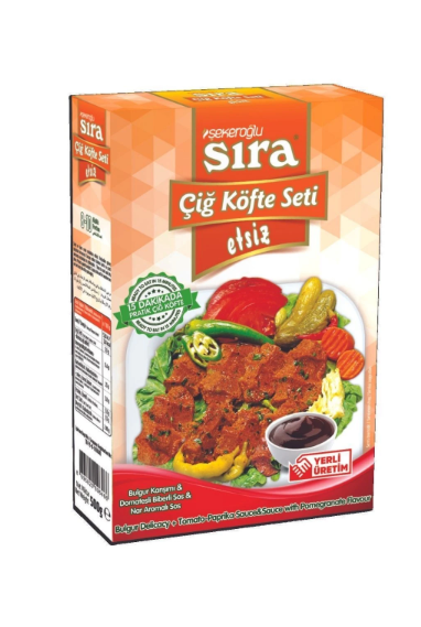 ŞEKEROĞLU SIRA ÇİĞ KÖFTE SETİ