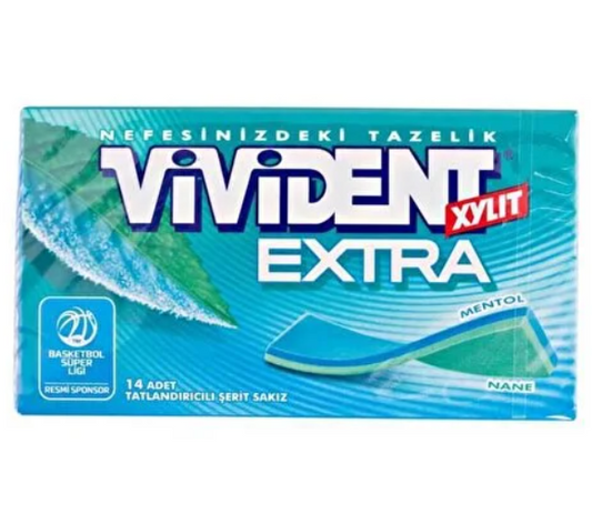 VİVİDENT CEP CÜZDAN NANE MENTOL26 GR