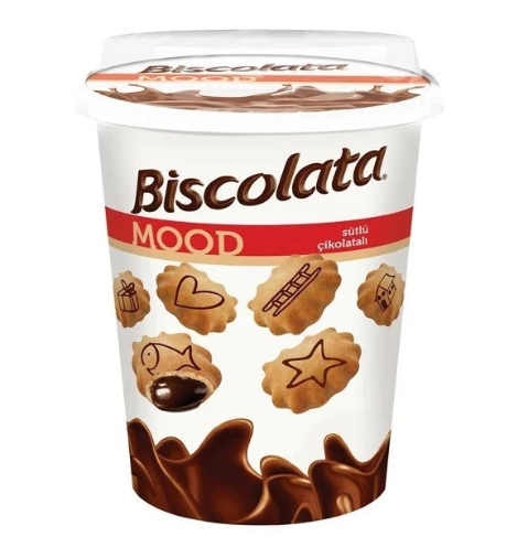 BİSCOLATA MOOD BARDAK BEYAZ ÇİKOLATA 125 GR