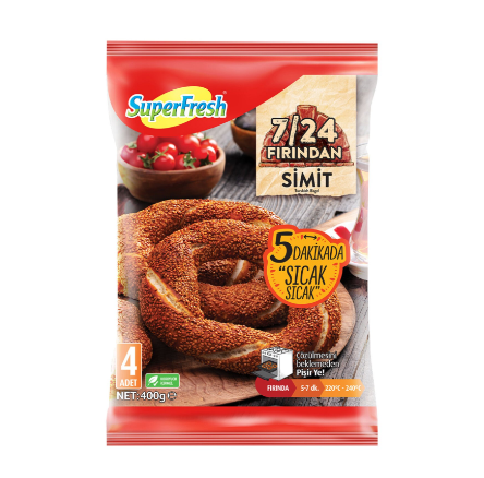 SUPERFRESH SİMİT 4X100 GR