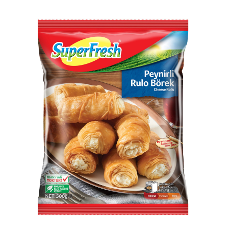 SUPERFRESH RULO BÖREK PEYNİRLİ 500 GR