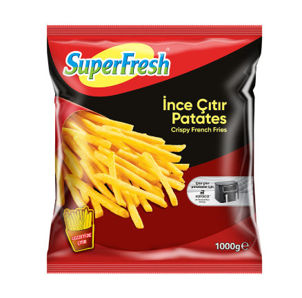 SUPERFRESH PATATES ÇITIR ÇUBUK 1000 GR