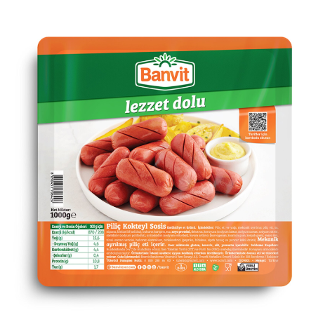 BANVİT LEZZET DÜNYASI 1 KG KOKTEYL