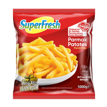 SUPERFRESH PATATES 1000 GR