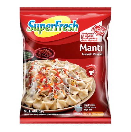 SUPERFRESH MANTI 400 GR