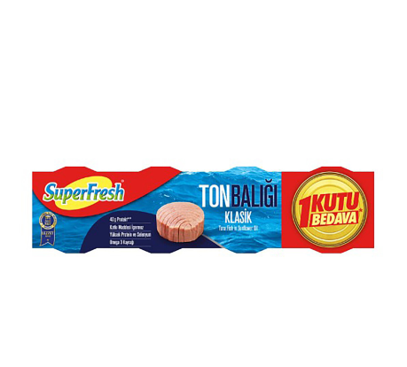 SUPERFRESH KLASİK TON (4X75)