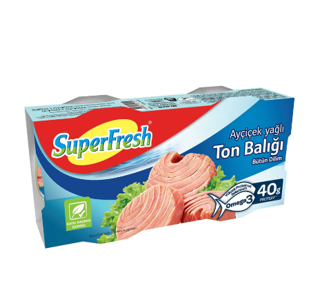 SUPERFREH TON BALIĞI KLASİK 2X150 GR
