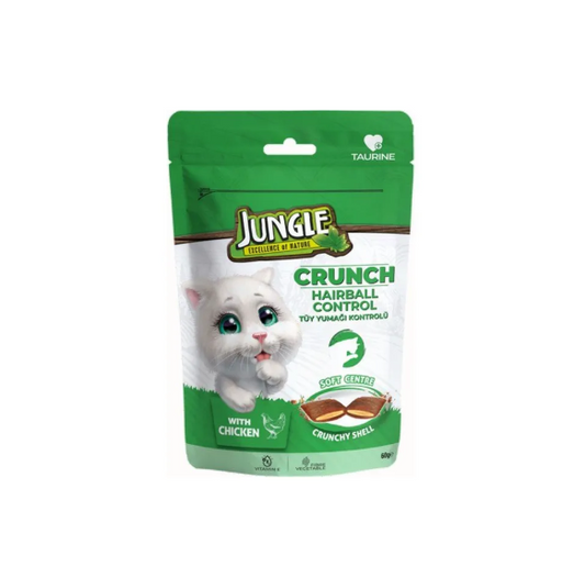 JUNGLE CRUNCH KEDİ TÜY YUMAGI 60 GR