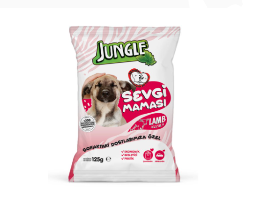 JUNGLE SEVGİ MAMASI YETİŞKİN KÖPEK 125 GR
