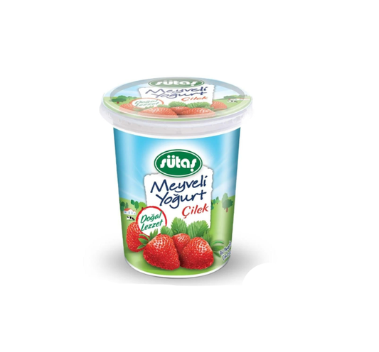 SÜTAŞ ÇİLEKLİ YOĞURT 475G