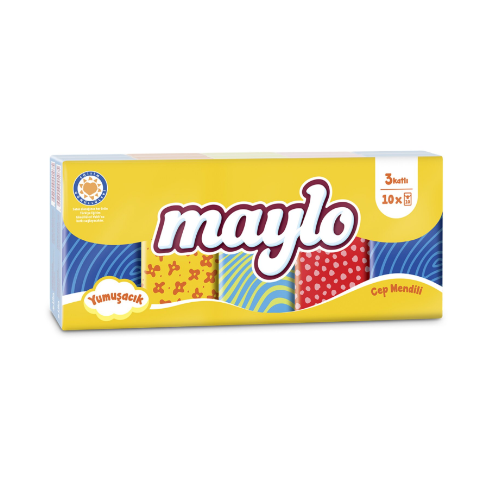 MAYLO KAĞIT CEP MENDİLİ 10 LU