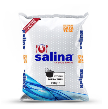 SALİNA TUZ İYOTLU 750 GR