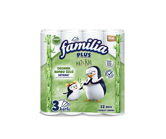 FAMİLİA TUVALET KAĞIDI PLUS NATURAL (32)
