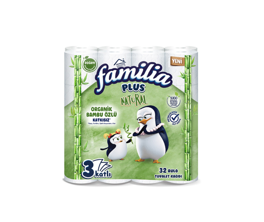 FAMİLİA TUVALET KAĞIDI PLUS NATURAL (32)