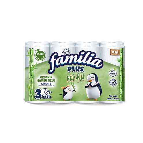 FAMİLİA TUVALET KAĞIDI PLUS NATURAL (16)