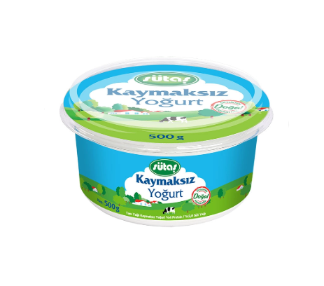 SÜTAŞ KAYMAKSIZ YOĞURT 500 GR