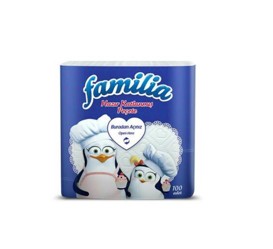 FAMİLİA PEÇETE HAZIR KATLAMA (100)