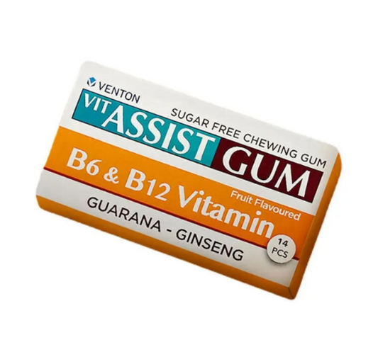 VIT ASSİST GUM B6&B12 VİTAMİNLİ SAKIZ 27 GR
