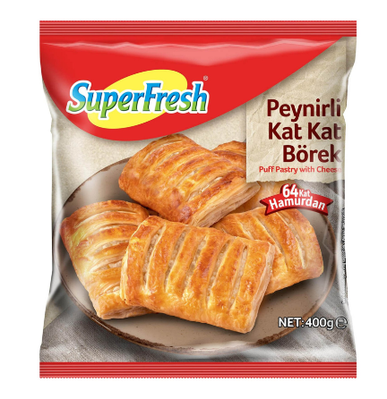 PEYNİRLİ KAT KAT BÖREK 400 GR