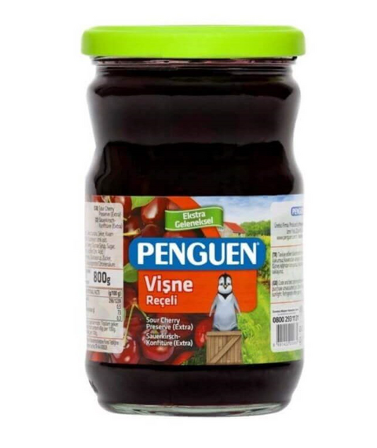 PENGUEN REÇEL VİŞNE 800 GR