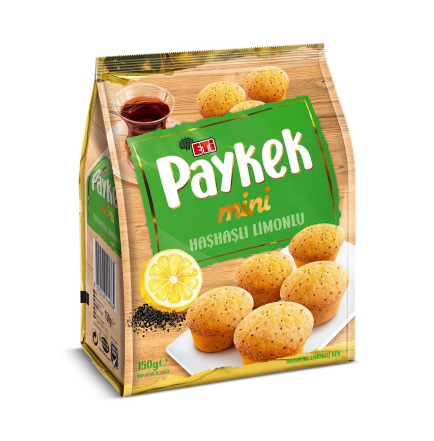 PAYKEK MİNİ HAŞHAŞLI LİMONLU 150 GR