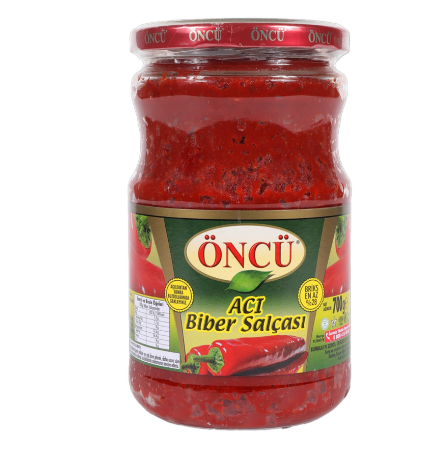 ÖNCÜ BİBER SALÇASI ACI 700 GR