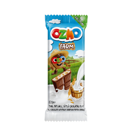OZMO TAHILPATLAKLI ÇİKOLATALI BAR