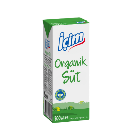 ORGANİK İÇİM SÜT  200 ML