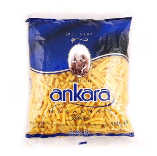 ANKARA İNCE KESME MAKARNA 500 GR