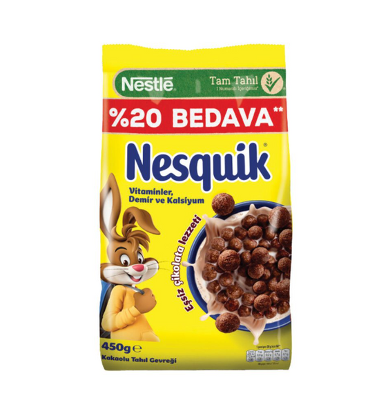NESQUİK MISIR GEVREK 450 GR %20 BDV