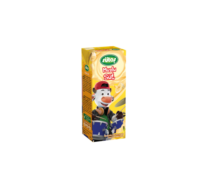 SÜTAŞ MUZLU SÜT 180 ML