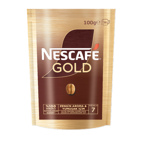 NESCAFE GOLD KAHVE POŞET 100 GR