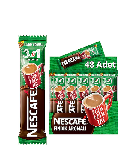 NESCAFE 3 Ü 1 ARADA FINDIKLI 48 Lİ