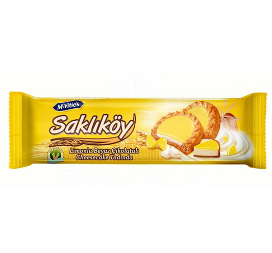 ÜLKER SAKLIKÖY LİMONLU BEYAZ ÇİKOLATA