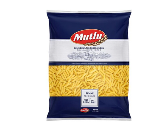 MUTLU MAKARNA PENNE 5 KG